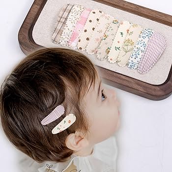 オーダー生地一覧③ パッチンピン　ベビー　キッズ Amazon.co.jp: BIANHUAN 赤ちゃん ヘアピン 布地 ベビー
